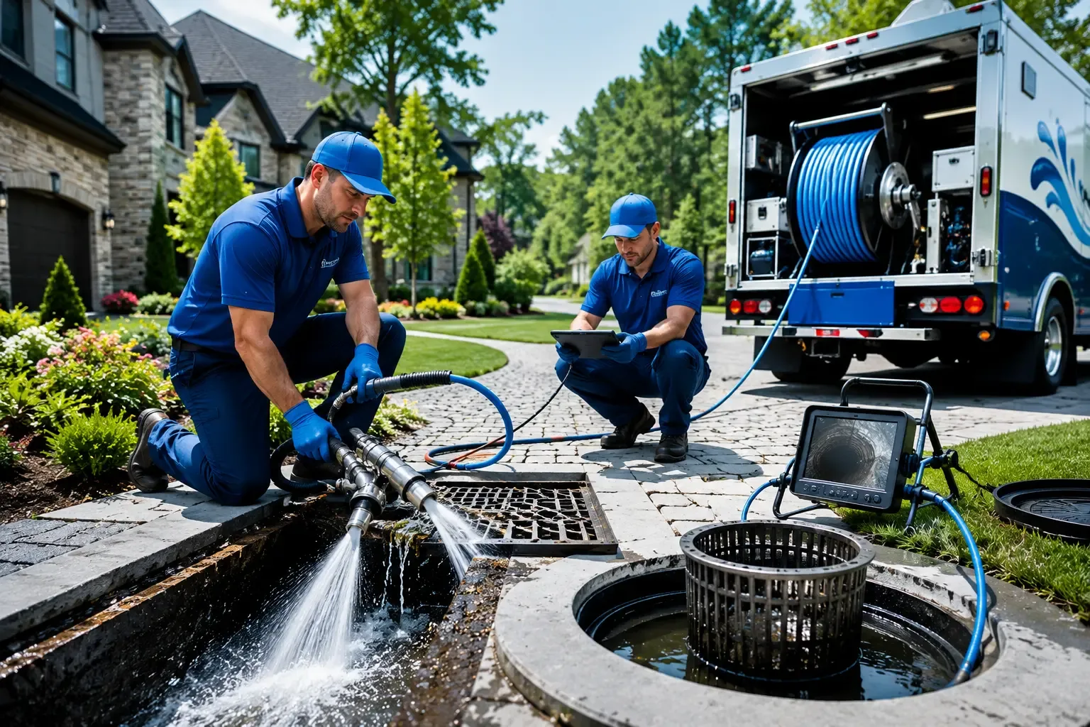 Local outdoor drain cleaning professionals in Green Valley, IL