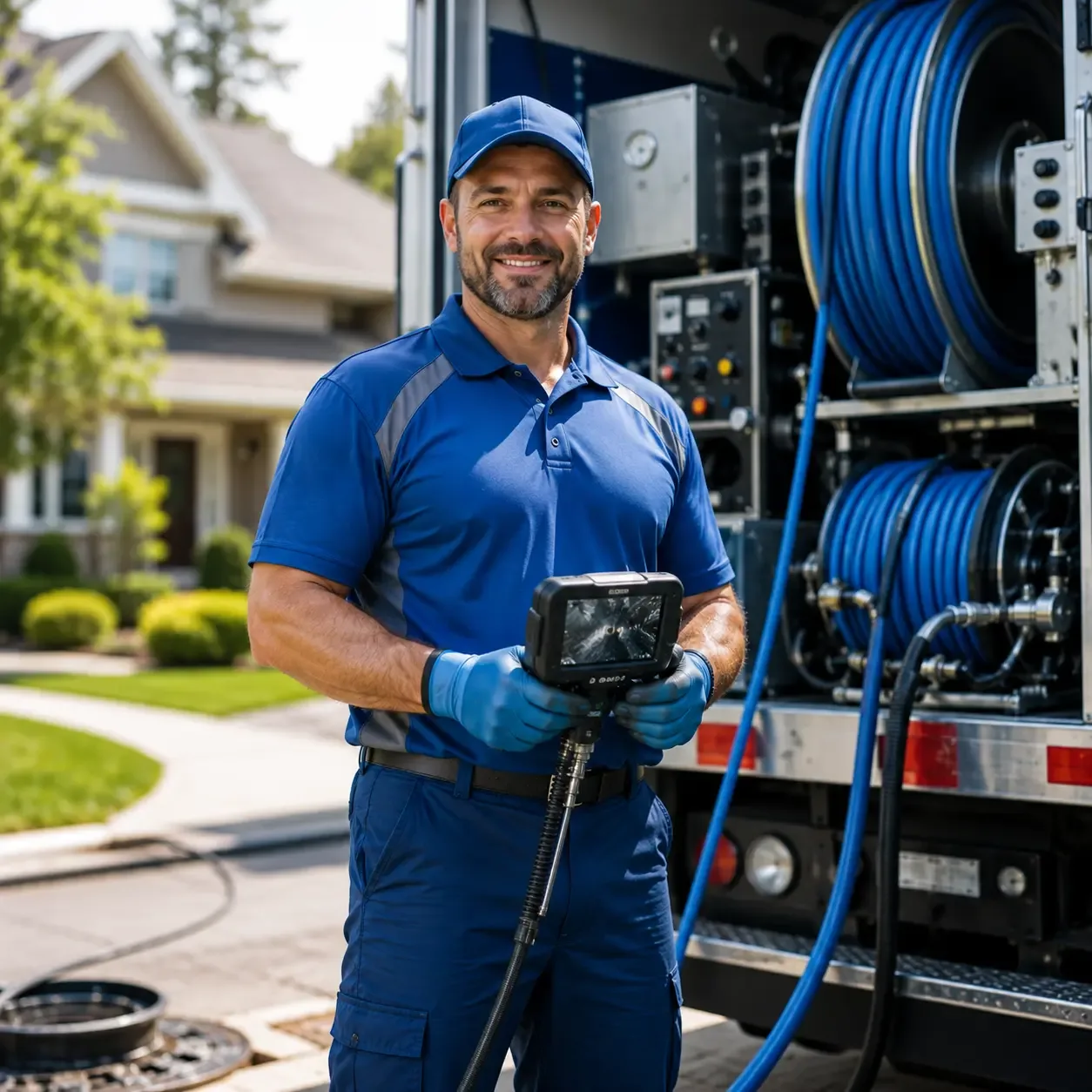 Local outdoor drain cleaning specialists in Green Valley, IL